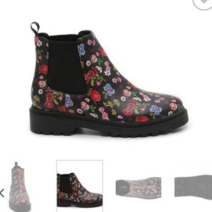 Mix No. 6 Floral Black Boot